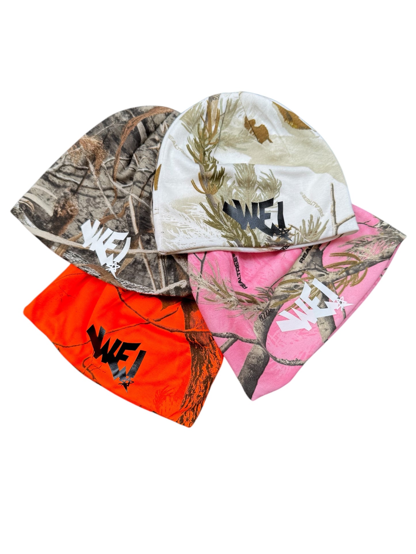 WF camo beanies
