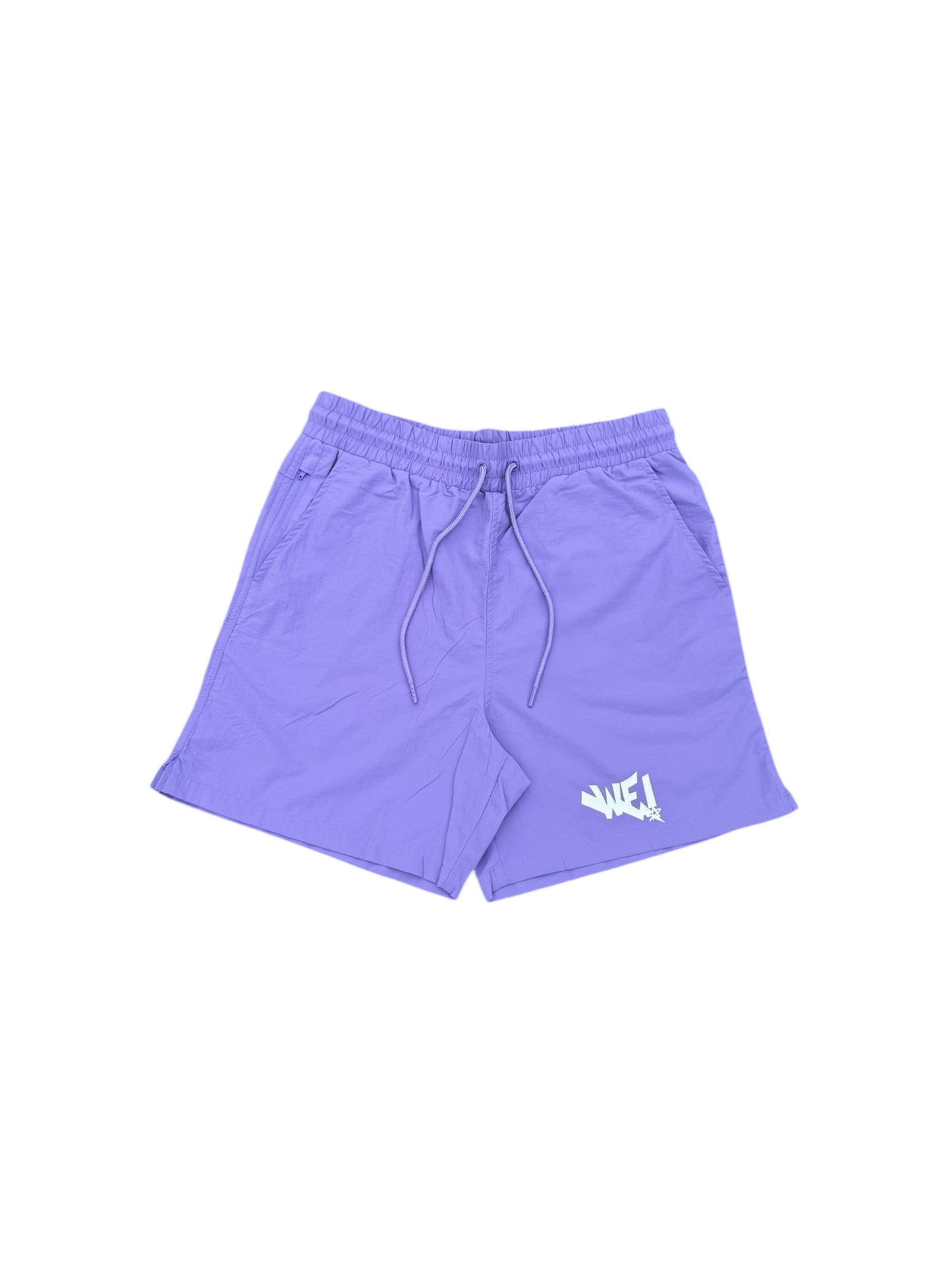 Lavender nylon WF shorts