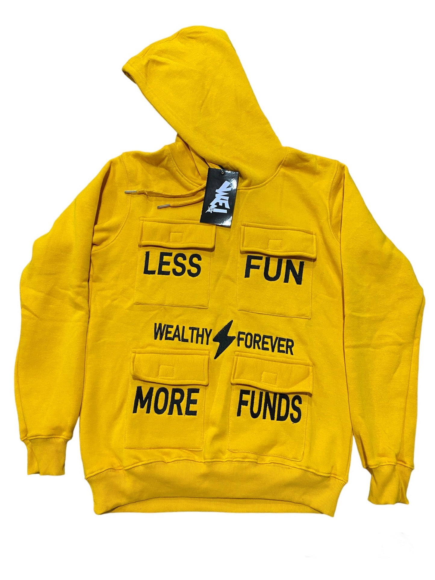 WF 4 pocket hoodie “yellow”