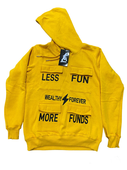 WF 4 pocket hoodie “yellow”